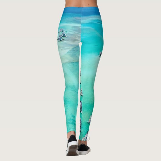 Meereslebewesen Leggings (Rückseite)