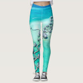 Meereslebewesen Leggings (Vorderseite)