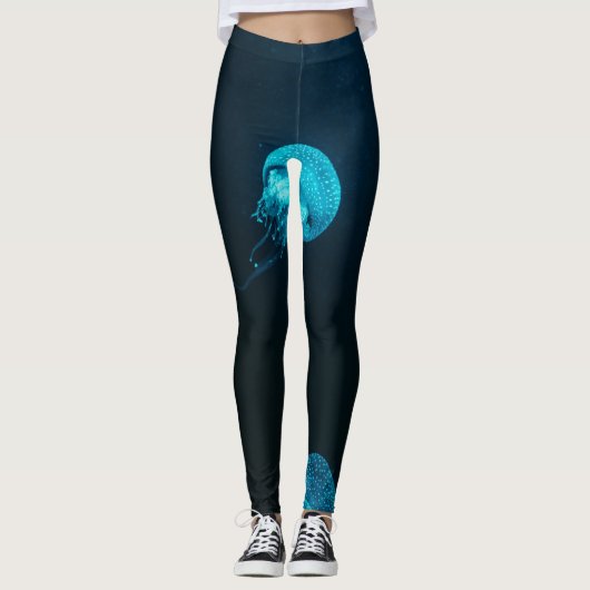 Meereslebewesen Leggings (Vorderseite)
