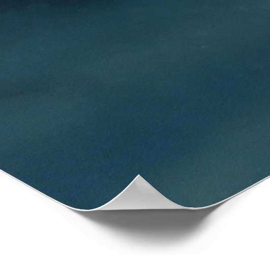 Meereslebewesen - Oktopus Poster (Ecke)