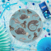 Meereslebewesen Pappteller (Party)