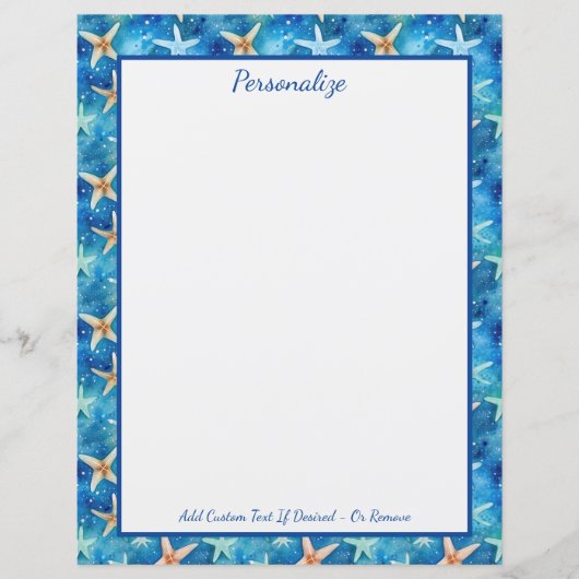 Meereslebewesen Personalisiert (Vorderseite)