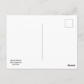 Meereslebewesen, Postkarte (Rückseite)