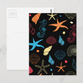 Meereslebewesen Postkarte (Vorne/Hinten)