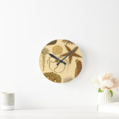 Meereslebewesen Runde Wanduhr (Zuhause)