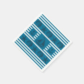 Meereslebewesen Serviette (Ecke)