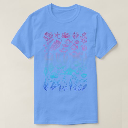 Meereslebewesen T-Shirt (Design vorne)