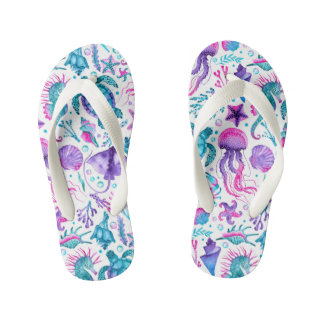 Meereslebewesen unter dem Meer Kinderbadesandalen