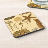 Meereslebewesen Untersetzer (Linke Seite)