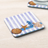 Meereslebewesen Untersetzer (Linke Seite)