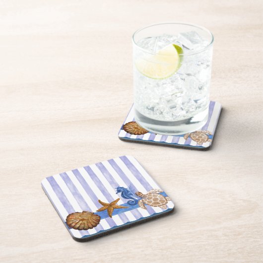 Meereslebewesen Untersetzer (Rechte Seite)