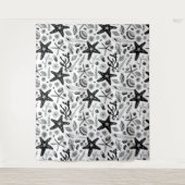 Meereslebewesen Wandteppich (Vorderseite)