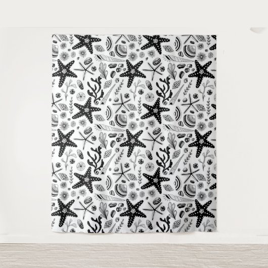 Meereslebewesen Wandteppich (Vorderseite)