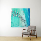 Meereslebewesen Wandteppich (Beispiel (Horizontal))