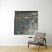 Meereslebewesen Wandteppich (Beispiel (Horizontal))