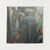 Meereslebewesen Wandteppich (Vorderseite)