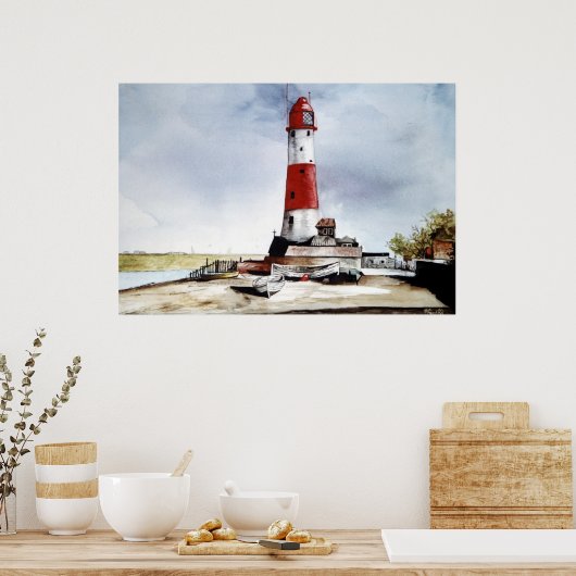 Meereslicht Poster (Küche)