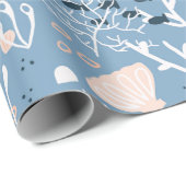 Meeresliebhaber Geschenkpapier (Rolleneckpunkt)