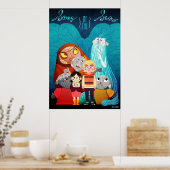 Meereslied Poster (Küche)