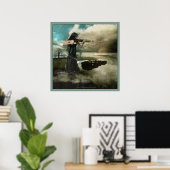 Meereslied Poster (Heimbüro)