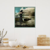 Meereslied Poster (Küche)