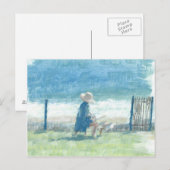 Meeresmalerei Postkarte (Vorne/Hinten)