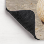 Meeresmuschel Mousepad (Ecke)