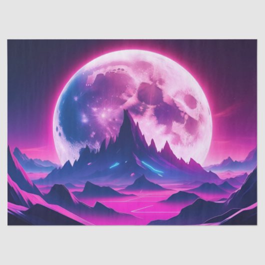 Meeresmuscheldecoupage Seidenpapier (Vorderseite)