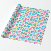 Meeresmuscheln Geschenkpapier (Ungerollt)