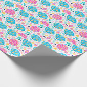 Meeresmuscheln Geschenkpapier (Ecke)