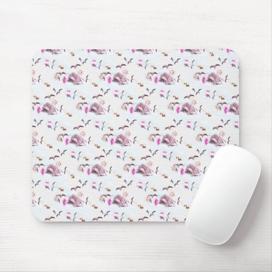 Meeresmuster Mousepad (Mit Mouse)