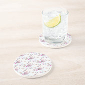 Meeresmuster Sandstein Untersetzer (Seite)