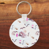 Meeresmuster Schlüsselanhänger (Vorderseite)