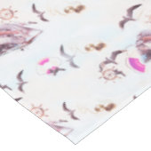 Meeresmuster Tischdecke (Schrägansicht)