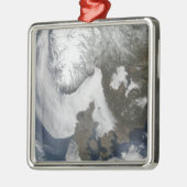 Meeresnebel in Skandinavien Ornament Aus Metall (Links)