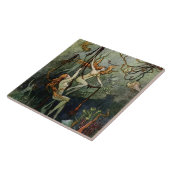 „Meeresnymphen“ von Warwick Goble Fliese (Seite)