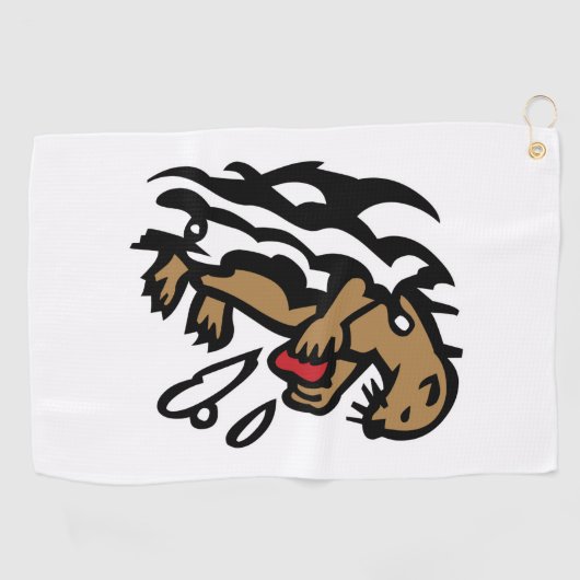 Meeresotter Golf Handtücher (Horizontal)