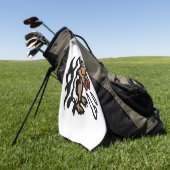 Meeresotter Golf Handtücher (Gras)