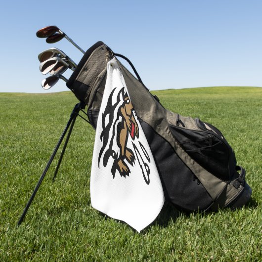 Meeresotter Golf Handtücher (Gras)