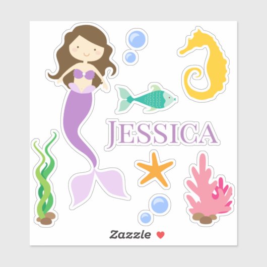 Meerespeicher Aufkleber (Blatt)