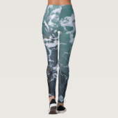 Meerespflanze-Leggings Leggings (Rückseite)