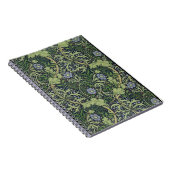 Meerespflanze-Tapeten-Entwurf, gedruckt durch Notizblock (Rechte Seite)