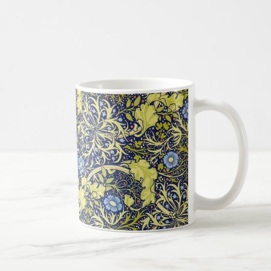 Meerespflanze Vintage Morris u. Co.-Tasse Kaffeetasse (Rechts)
