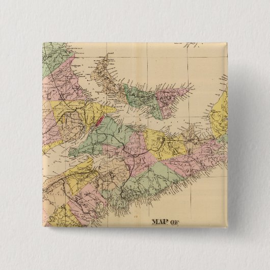 Meeresprovinzen Button (Vorderseite)