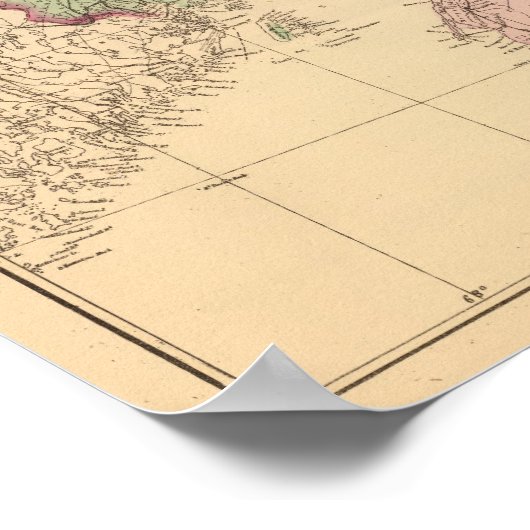 Meeresprovinzen Poster (Ecke)