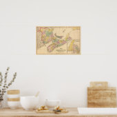 Meeresprovinzen Poster (Küche)