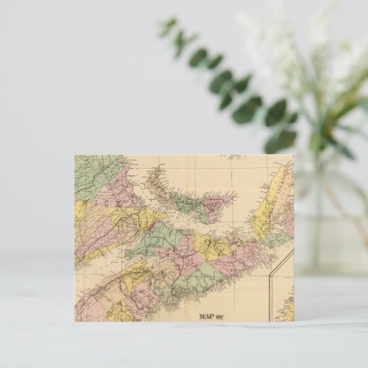 Meeresprovinzen Postkarte (Stehend Vorderseite)