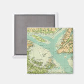 Meeresprovinzen und Neufundland Magnet (Vorderseite/Rückseite)