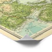 Meeresprovinzen und Neufundland Poster (Ecke)