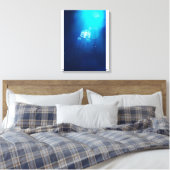Meeresquallen Leinwanddruck (Insitu (Schlafzimmer))